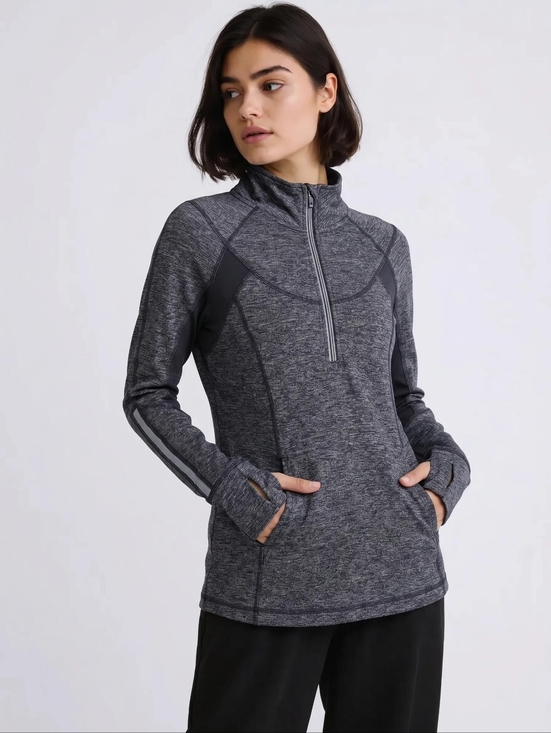 Tops - Lululemon  half zip reflective sleeves